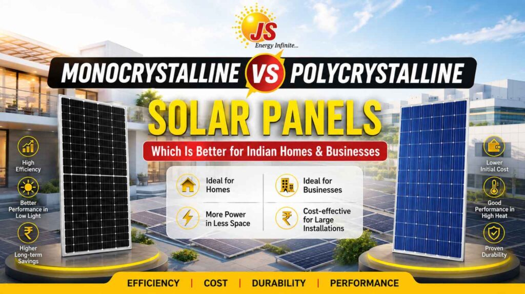 Monocrystalline vs Polycrystalline Solar Panels